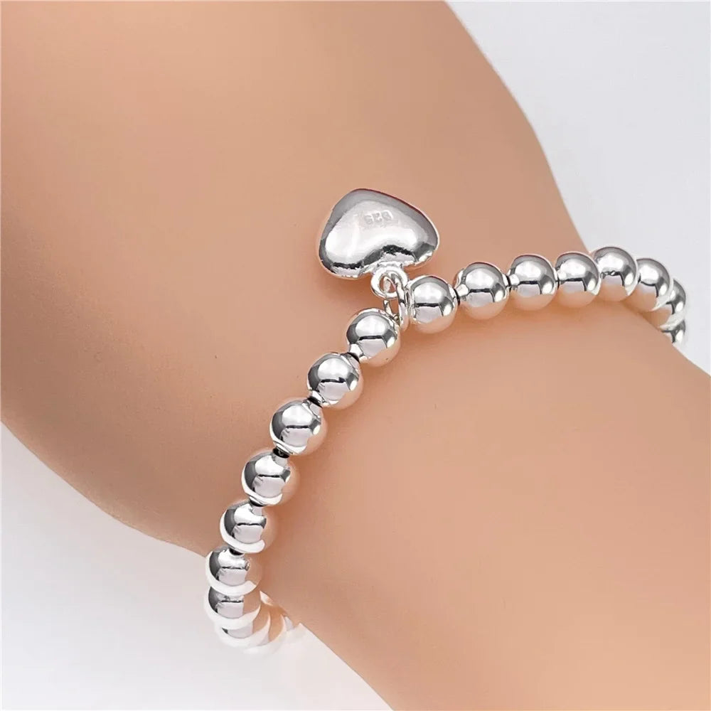 Silver Bracelet Elegant Chain High Quality Jewelry For Men Women Christmas Gifts-Dollar Bargains Online Shopping Australia