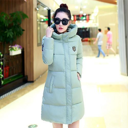 Women Long Warm Cultivate One's Morality Upset Down Jacket Have Big Yards Fashion Coat Female Padded Parka