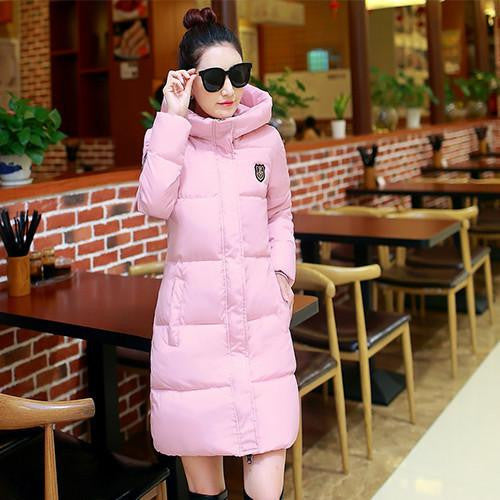 Women Long Warm Cultivate One's Morality Upset Down Jacket Have Big Yards Fashion Coat Female Padded Parka