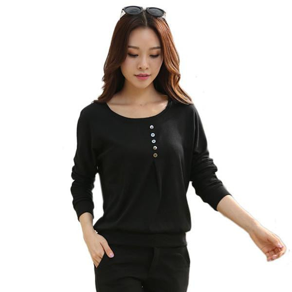 tee shirt fashion O-neck tshirt women casual loose bat sleeve cotton T-shirt tops plus size women t shirt 5XL