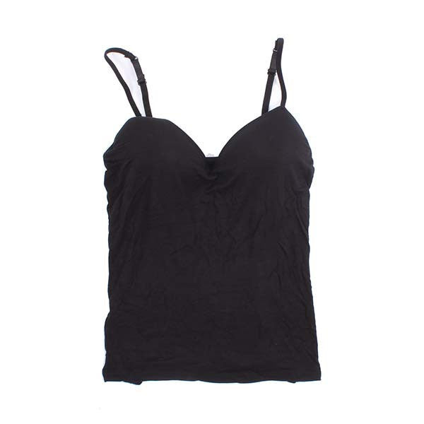 Online discount shop Australia - Modal Adjustable Strap Built In Bra Self Mold Bra Tank Top Camisole