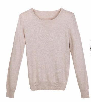 women's Sweater Wool Sweater Female round neck pullover Knit Sweater