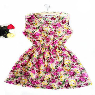 women European style plus size Fashion party Vest dress sexy Flower prints Slim Mini Dress Spring summer dresses