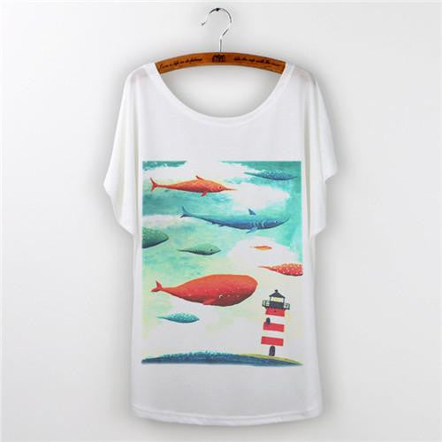 Totoro tshirt Casual T-shirt Women Tops Graphic Tee Shirt Animal Panda Print Short Sleeve O-neck tees