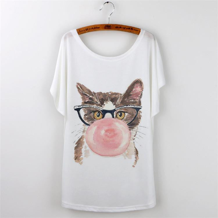 Totoro tshirt Casual T-shirt Women Tops Graphic Tee Shirt Animal Panda Print Short Sleeve O-neck tees