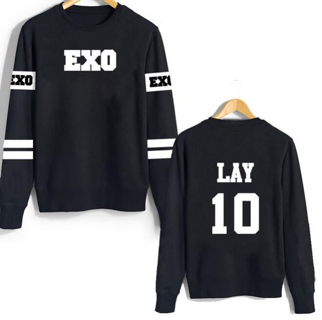 women sweatshirt women exo hoodies harajuku