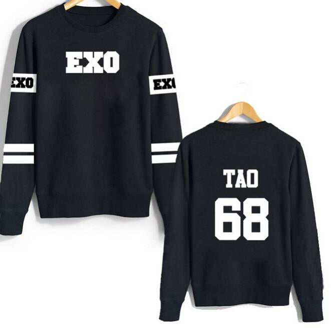 women sweatshirt women exo hoodies harajuku