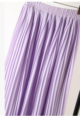 women's bohemian chiffon pleated bust skirts woman casual beach skirt 7 colors