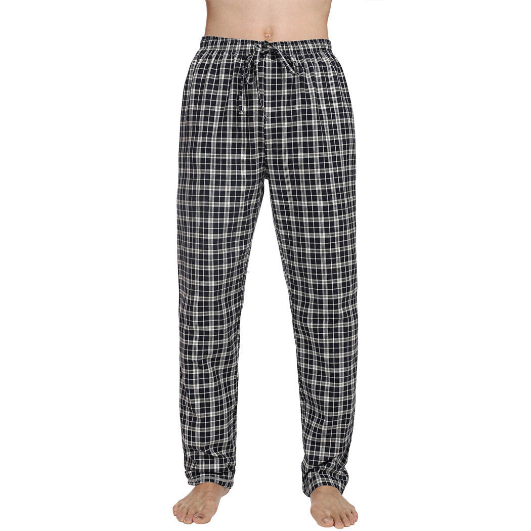 Online discount shop Australia - Avidlove Men Multicolor Plaid Sleepwear Lounge Pajamas Male Pants Trousers