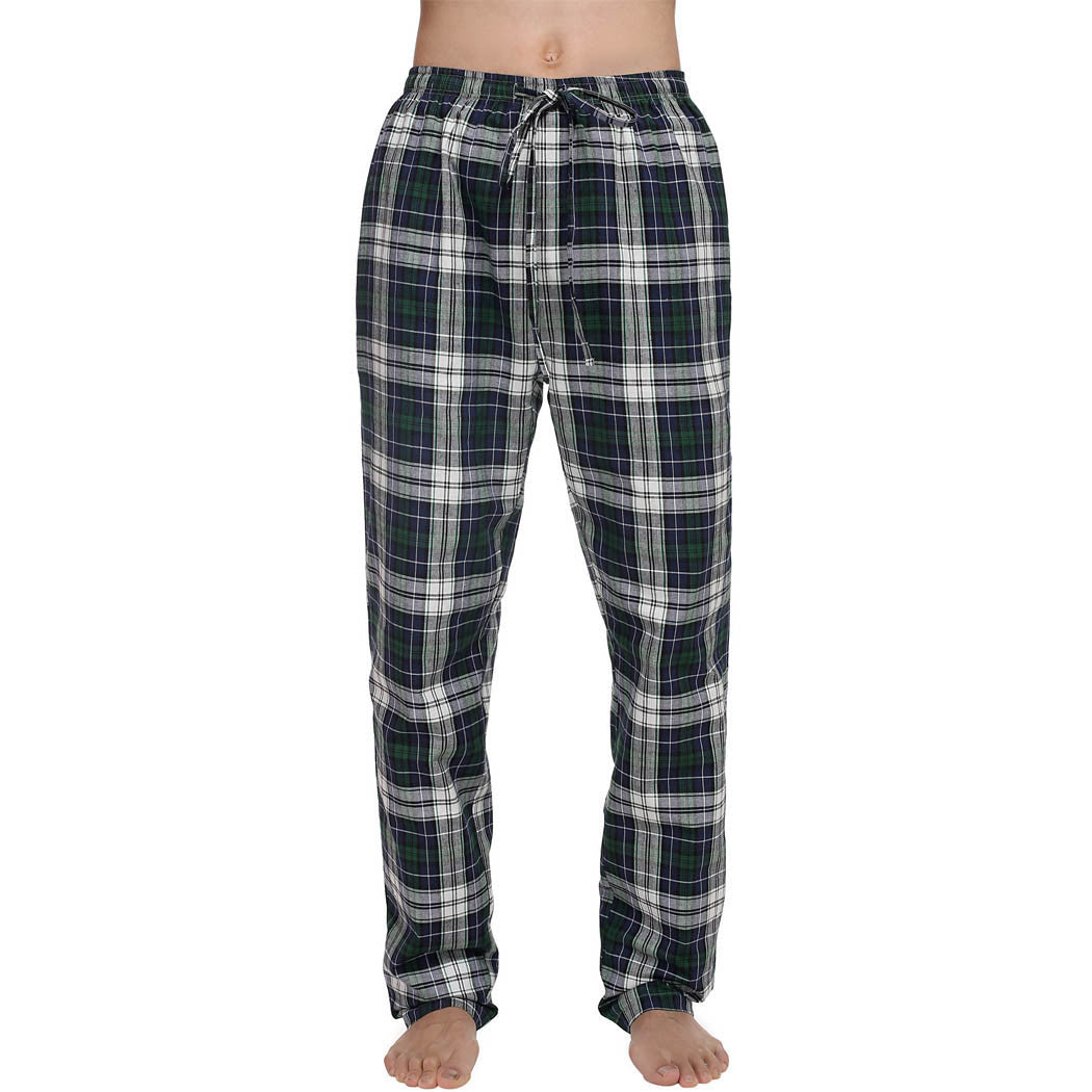 Online discount shop Australia - Avidlove Men Multicolor Plaid Sleepwear Lounge Pajamas Male Pants Trousers