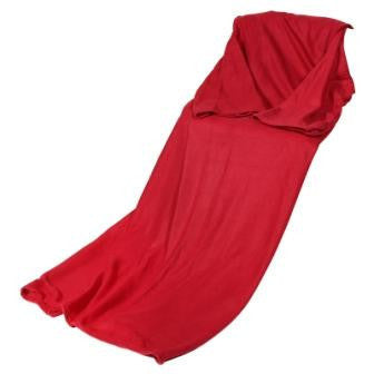 Online discount shop Australia - 1 Pcs Blanket Super Large Size Home Winter Warm Fleece Blanket Robe Cloak With Sleeves Black,Blue,Wine Red,Pink