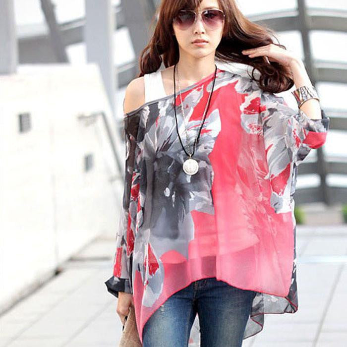 Women Blouses Women Tops Casual Bohemia Blouse