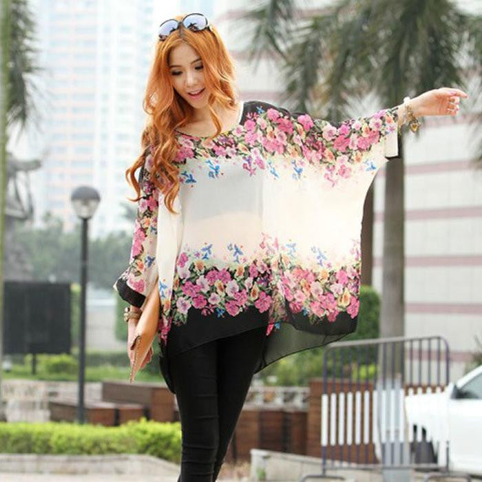 Women Blouses Women Tops Casual Bohemia Blouse