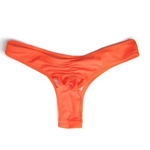 Brazilian Mini Thong V Shape G-String Bikini Beach Underwear r 5 Colors Thong for Choice