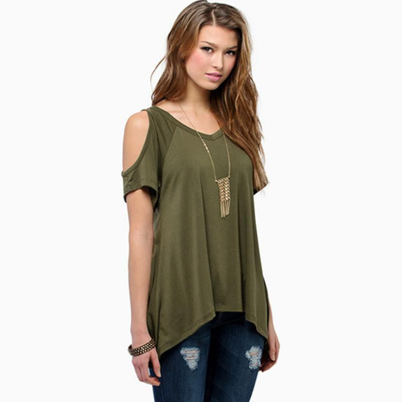 shirt women off shoulder top fashion clothing social tops