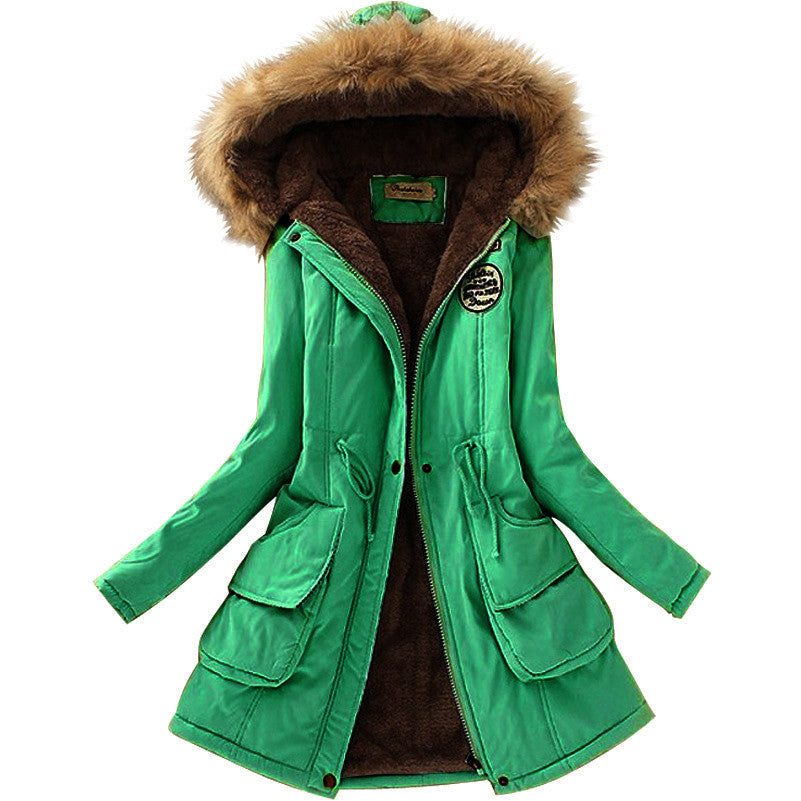 Online discount shop Australia - Jacket Women Faux Fur Collar Womens Coats Long Down Parka Hoodies Parkas Warmer Classical Jackets