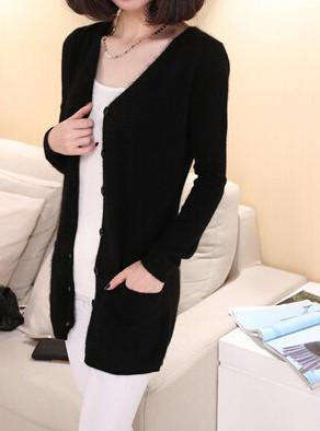 sweaters women long cardigan cashmere material loose sweater for female outerwear coat with pockets wool sweater lady