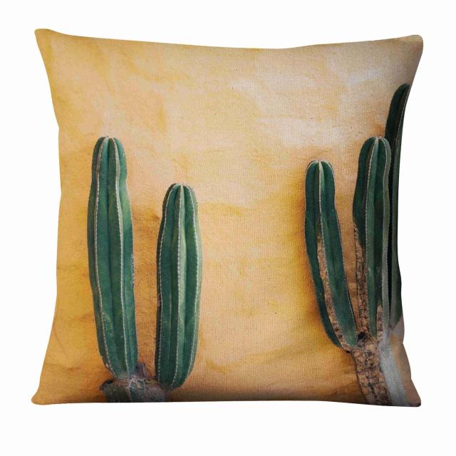 Tropical Cactus Plant Printed Cushion Decorative Pillow Fresh Green Pillowcase Home Decor Sofa Throw Pillow Almofadas Decorativa-Dollar Bargains Online Shopping Australia