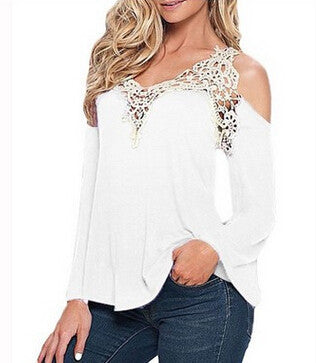 Plus Size 5XL Women Blouses Long Sleeve Shirt Casual Ladies Tops Print Blouse blouse casual sexy Slash Neck strapless tops