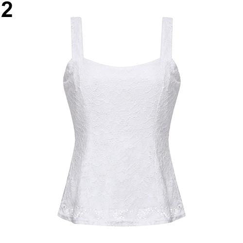 Women's Fashion Lace Floral Bodycon Strap Sleeveless Tank Top Vest Arrival