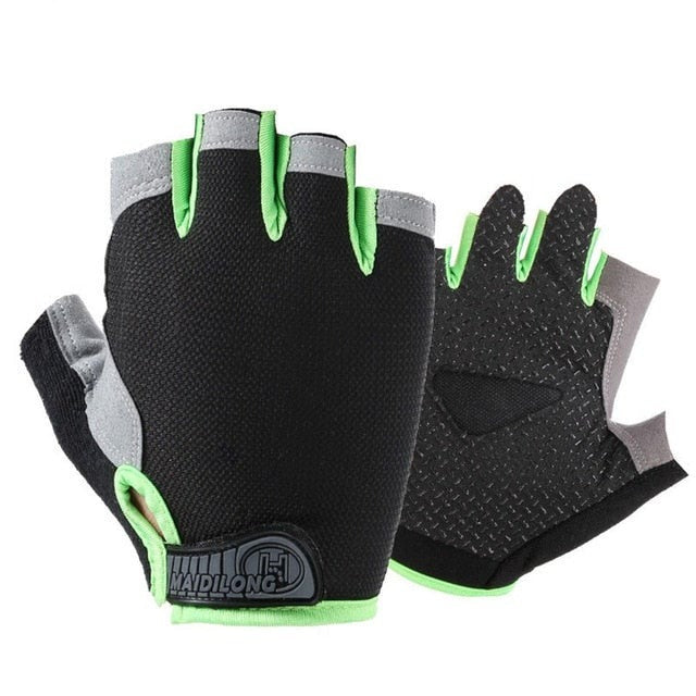 Men Women Half Finger Fitness Gloves Breathable Anti-slip Weightlifting Dumbbell Horizontal Bar Training gloves-Dollar Bargains Online Shopping Australia