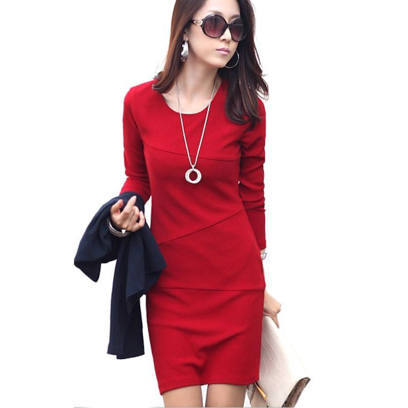 est Fashion Women Bandage Dresses Bodycon Long Sleeve Evening Mini Dress