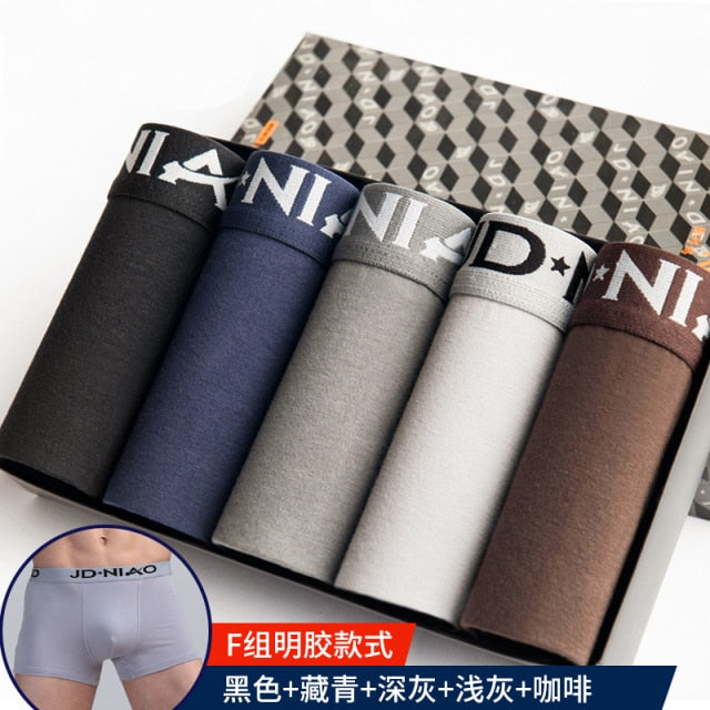 Hot Underwear Men Cotton Boxer Homme Brand Underpants Male Panties Breathbale Shorts U Convex Pouch Plus Size L-3XL-Dollar Bargains Online Shopping Australia