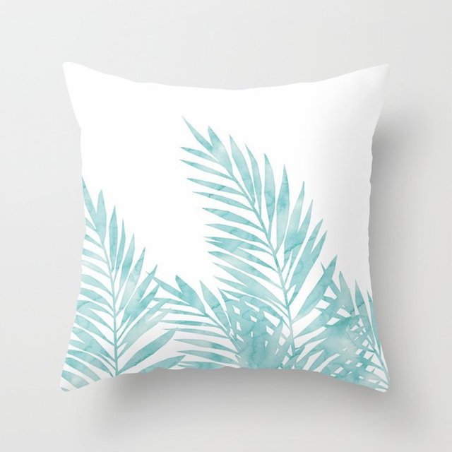 Super Hot Hipster Light Blue Green Mint Cushion Cases Modern Geometry Print Boho Decorative Pillowcase Sofa Couch Throw Pillows-Dollar Bargains Online Shopping Australia