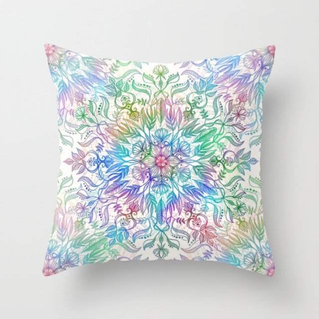 Super Hot Hipster Light Blue Green Mint Cushion Cases Modern Geometry Print Boho Decorative Pillowcase Sofa Couch Throw Pillows-Dollar Bargains Online Shopping Australia