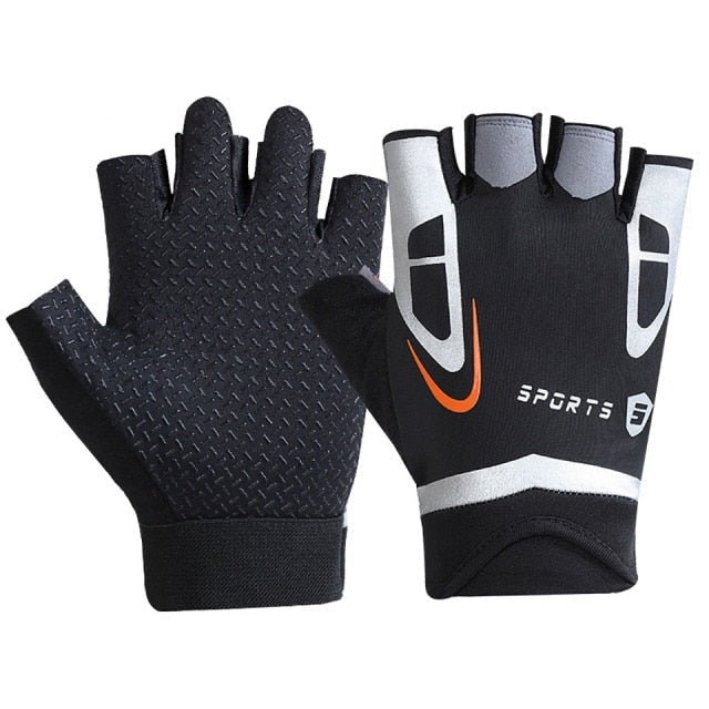 Men Women Half Finger Fitness Gloves Breathable Anti-slip Weightlifting Dumbbell Horizontal Bar Training gloves-Dollar Bargains Online Shopping Australia