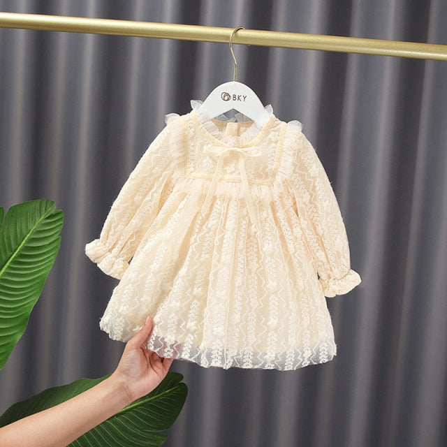 baby born girl clothes lace princess dress for toddler girls baby clothing infant birthday party tutu dresses dress