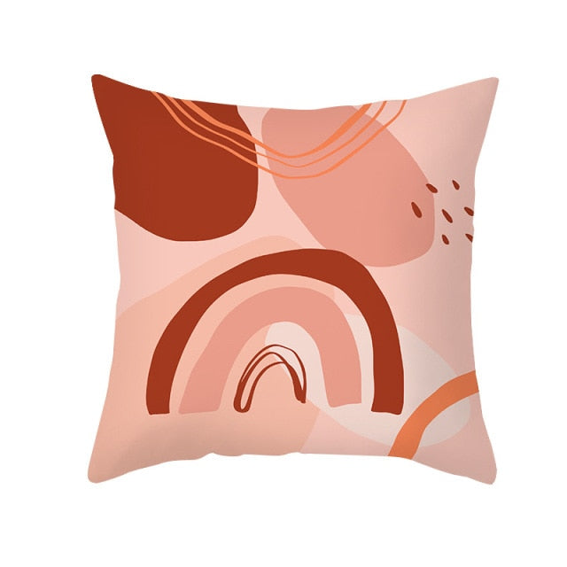 Nordic Morandi Color Abstract Line Drawing Cushion Case Modern Abstract Art Sofa Throw Pillows Case Livingroom Decorative Pillow-Dollar Bargains Online Shopping Australia