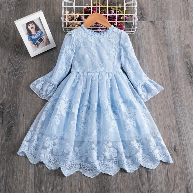 Girls Short Sleeve Dress Sequined Party Costume Fairy Summer Puffy Dress Rainbow Children Clothing