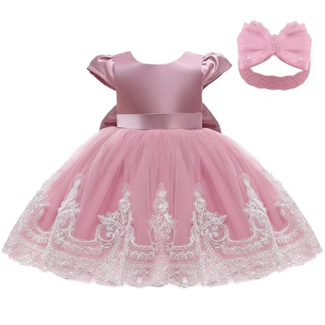 Newborn Dress For Girls Kids Christmas Dresses Baby Girls 1st Birthday Wedding Princess Dress For bridesmaids Infant Vestidos 2Y