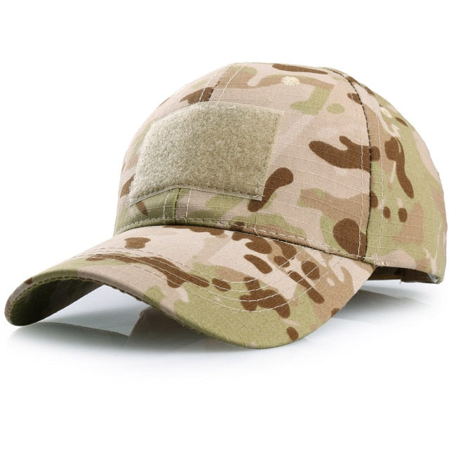 Outdoor Multicam Camouflage Adjustable Cap Mesh Tactical Military Army Airsoft Fishing Hunting Hiking Basketball Snapback Hat-Dollar Bargains Online Shopping Australia