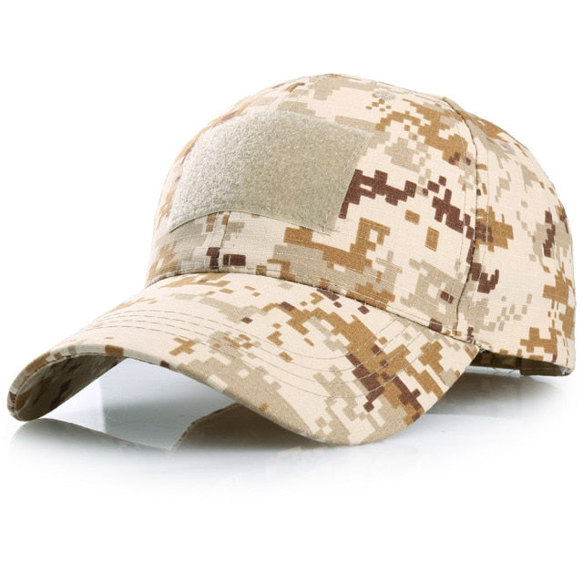 Outdoor Multicam Camouflage Adjustable Cap Mesh Tactical Military Army Airsoft Fishing Hunting Hiking Basketball Snapback Hat-Dollar Bargains Online Shopping Australia