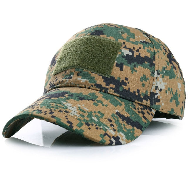 Outdoor Multicam Camouflage Adjustable Cap Mesh Tactical Military Army Airsoft Fishing Hunting Hiking Basketball Snapback Hat-Dollar Bargains Online Shopping Australia