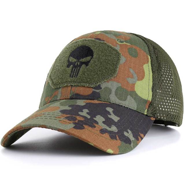 Outdoor Multicam Camouflage Adjustable Cap Mesh Tactical Military Army Airsoft Fishing Hunting Hiking Basketball Snapback Hat-Dollar Bargains Online Shopping Australia