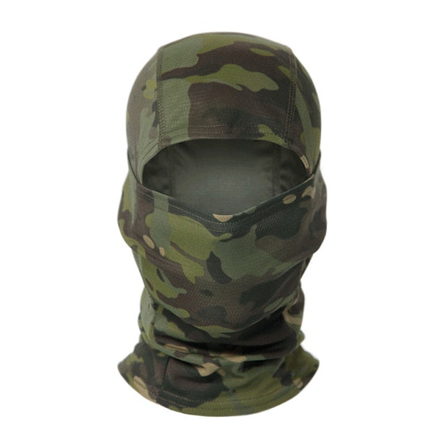 Tactical Camouflage Balaclava Full Face Mask Wargame Army Hunting Cycling Sports Helmet Liner Military Multicam CP-Dollar Bargains Online Shopping Australia