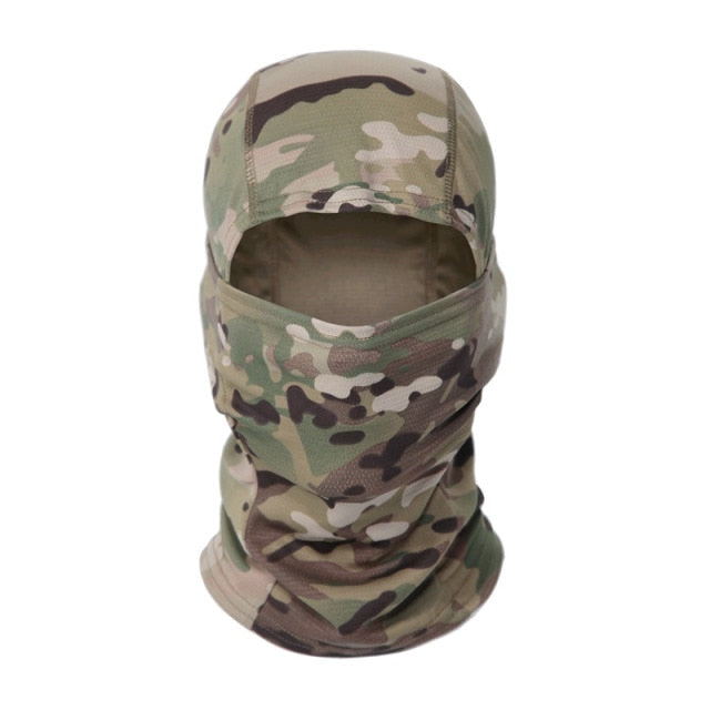 Tactical Camouflage Balaclava Full Face Mask Wargame Army Hunting Cycling Sports Helmet Liner Military Multicam CP-Dollar Bargains Online Shopping Australia