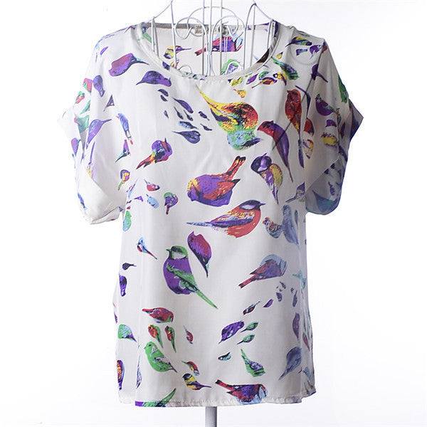 Print Tops Casual Clothes Summer Fashion t Shirt Women Tops Tee-Dollar Bargains Online Shopping Australia