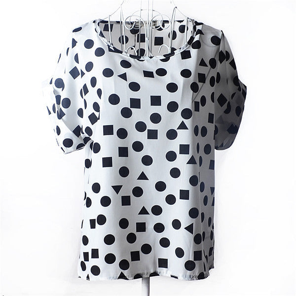 Print Tops Casual Clothes Summer Fashion t Shirt Women Tops Tee-Dollar Bargains Online Shopping Australia