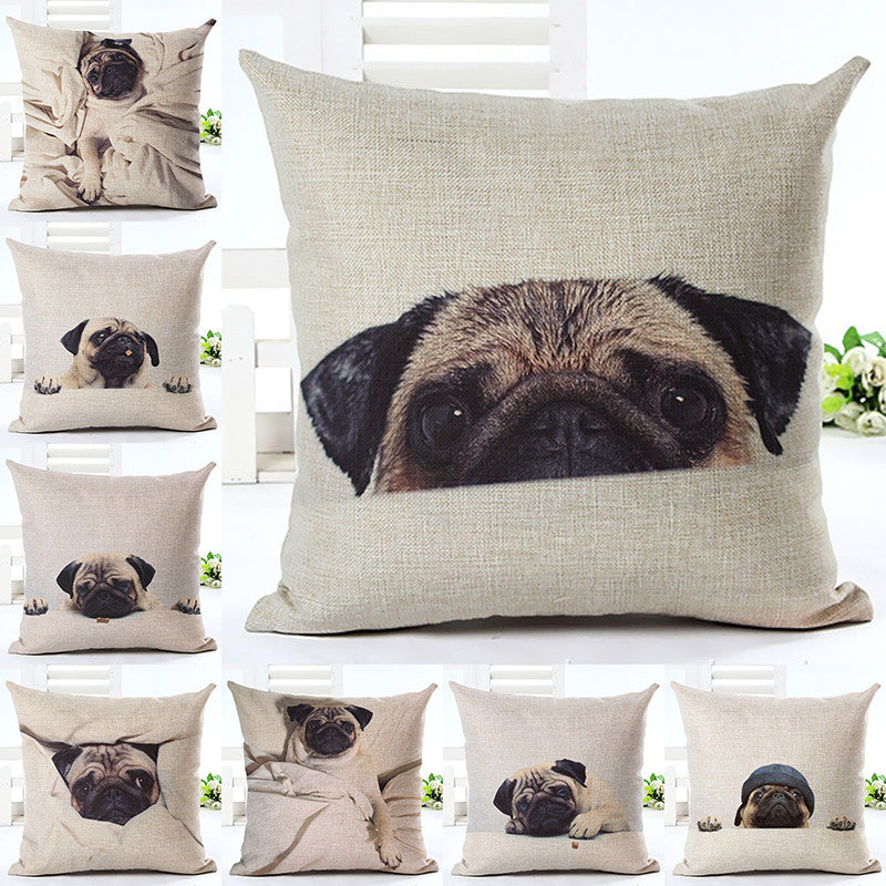 Fashion Animal Cushion Cover Dog For Children Decorative Sofa Throw Pillow Car Chair Home Decor Pillow Case almofadas-Dollar Bargains Online Shopping Australia