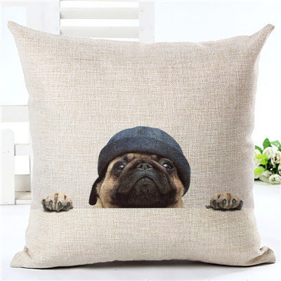 Fashion Animal Cushion Cover Dog For Children Decorative Sofa Throw Pillow Car Chair Home Decor Pillow Case almofadas-Dollar Bargains Online Shopping Australia