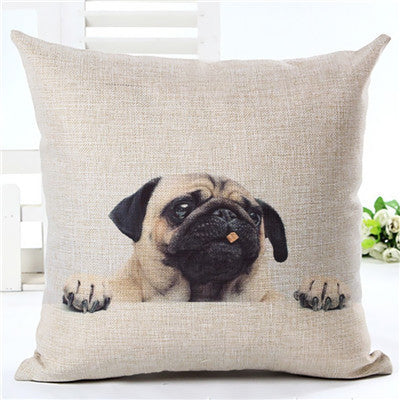 Fashion Animal Cushion Cover Dog For Children Decorative Sofa Throw Pillow Car Chair Home Decor Pillow Case almofadas-Dollar Bargains Online Shopping Australia