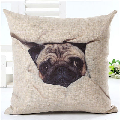 Fashion Animal Cushion Cover Dog For Children Decorative Sofa Throw Pillow Car Chair Home Decor Pillow Case almofadas-Dollar Bargains Online Shopping Australia