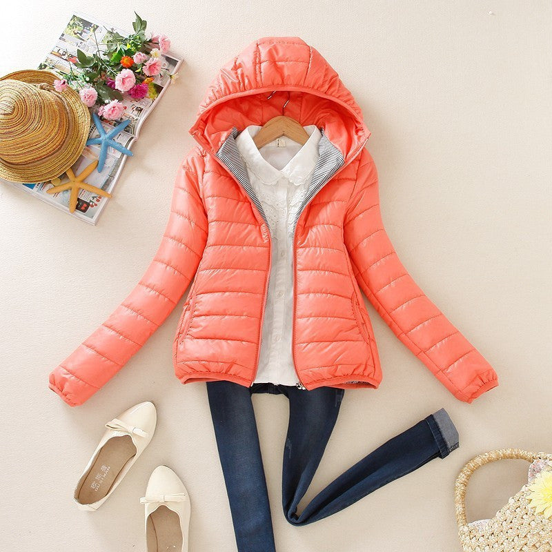 8 Colors Winter Jacket Women Fashion Ladies Parkas Slim Hooded Padded Overcoat Winter Coat Women Tops Plus Size XXL-Dollar Bargains Online Shopping Australia