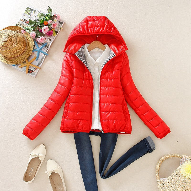 8 Colors Winter Jacket Women Fashion Ladies Parkas Slim Hooded Padded Overcoat Winter Coat Women Tops Plus Size XXL-Dollar Bargains Online Shopping Australia