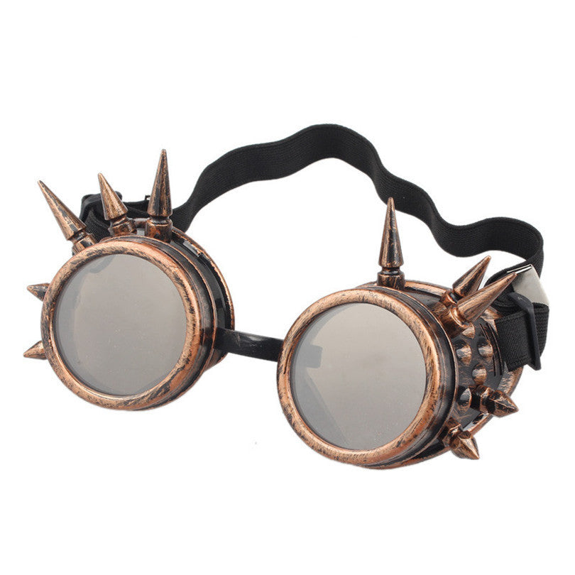 Durable lunette Rivet Steampunk sunglasses women Windproof Mirror Vintage Gothic Glasses-Dollar Bargains Online Shopping Australia