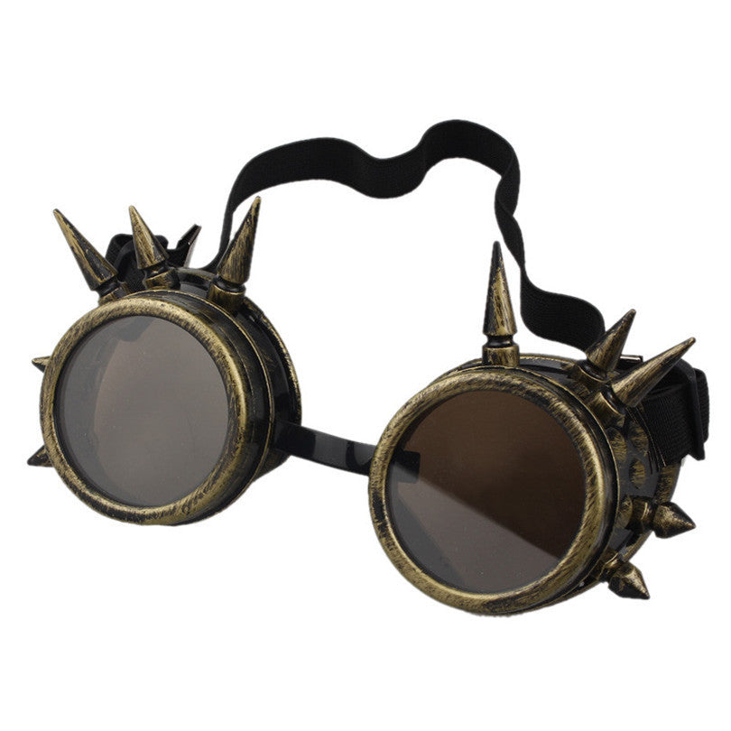 Durable lunette Rivet Steampunk sunglasses women Windproof Mirror Vintage Gothic Glasses-Dollar Bargains Online Shopping Australia